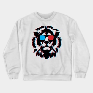 3D Lion Crewneck Sweatshirt